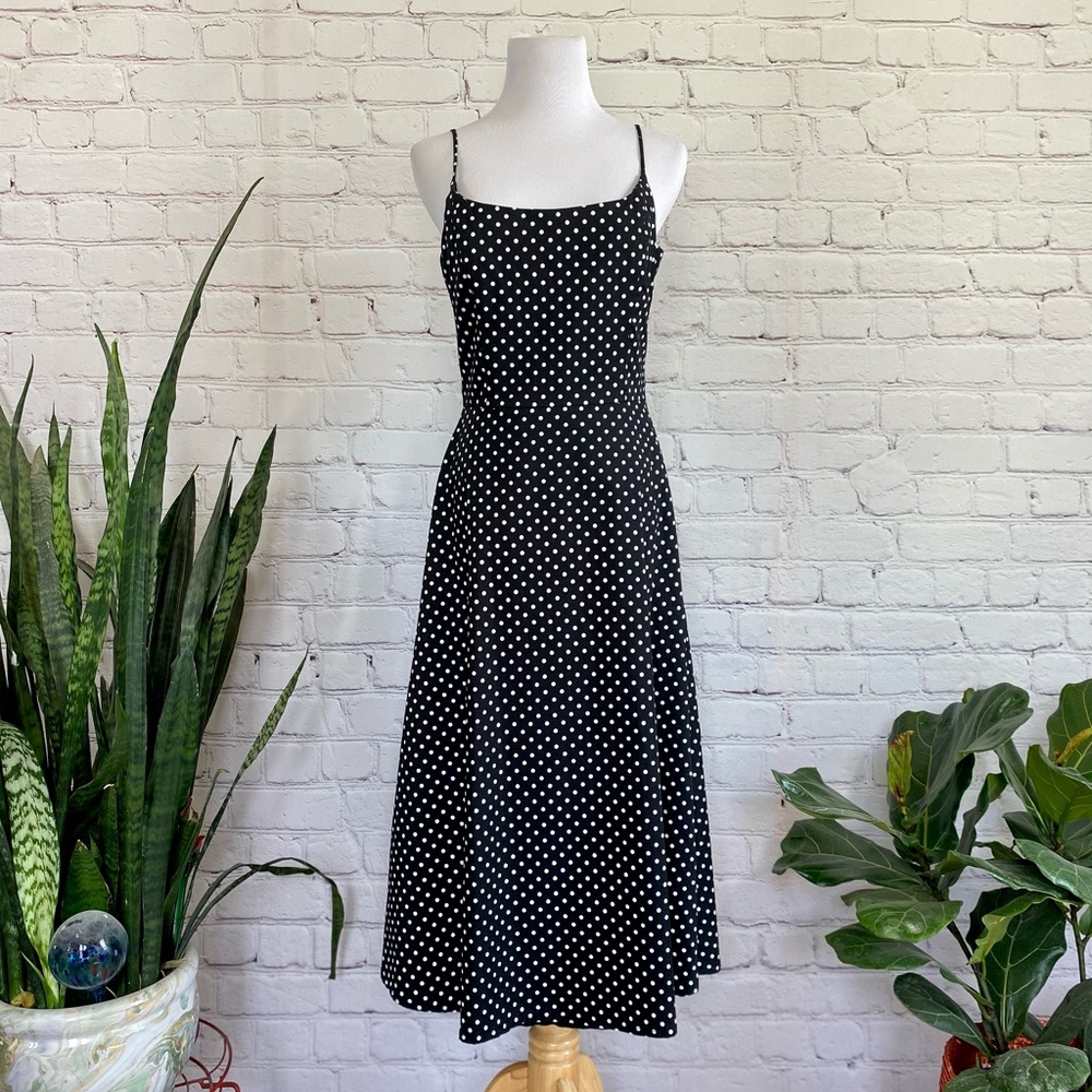 📦SOLD📦Vintage Jessica Howard Polka Dot Dress